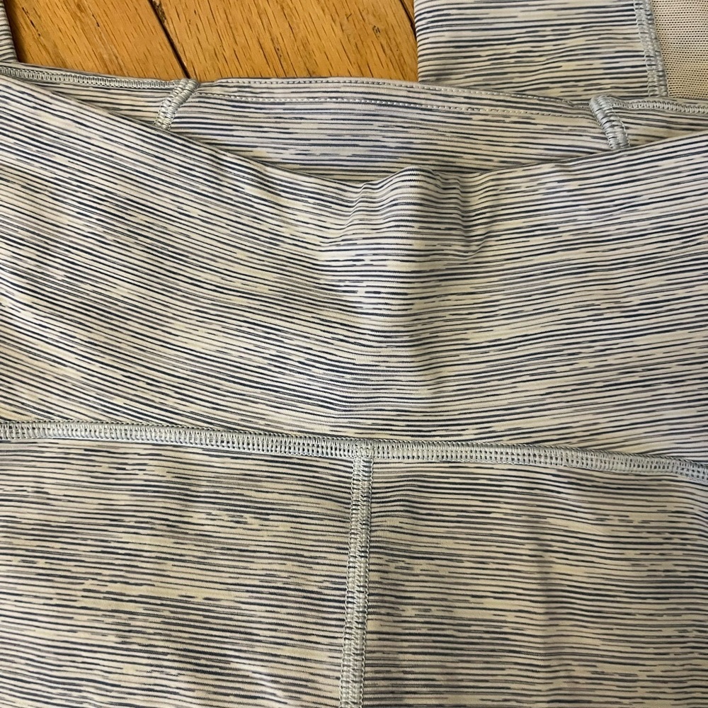 Lululemon Train Times Pant 25 Inch Wee Are From Space Blue Size 6 - Picture 2 of 7